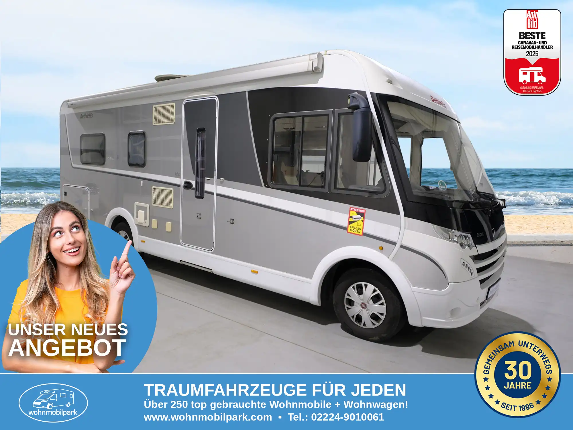 DETHLEFFS Esprit I 7150-2 DBM Integrierter gebraucht kaufen in Bad Honnef